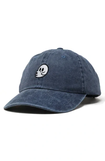 Dalix Whisper Ghost Dad Cap In Blue