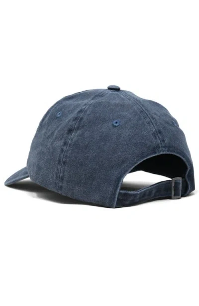 Dalix Whisper Ghost Dad Cap In Blue