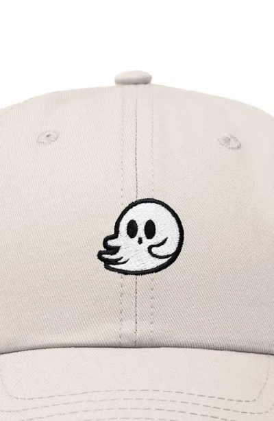 Dalix Whisper Ghost Dad Cap In White