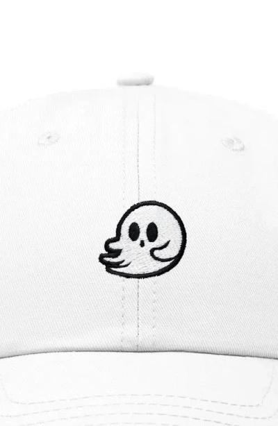 Dalix Whisper Ghost Dad Cap In White