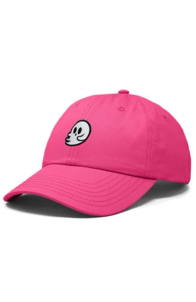 Dalix Whisper Ghost Dad Cap In Pink
