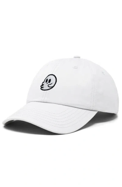 Dalix Whisper Ghost Dad Cap In White