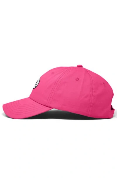 Dalix Whisper Ghost Dad Cap In Pink