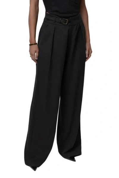 Jluxlabel Everywhere Belted Trousers In Multi