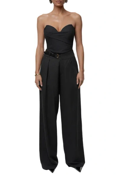 Jluxlabel Everywhere Belted Trousers In Multi