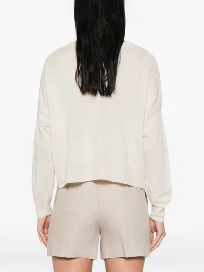 Base Button Cardigan In Neutral