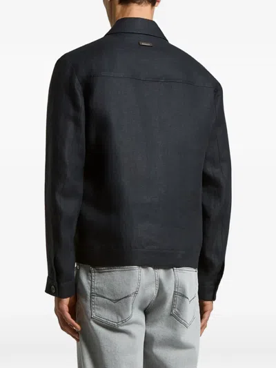 Peserico Pocket Button Jacket In Multi