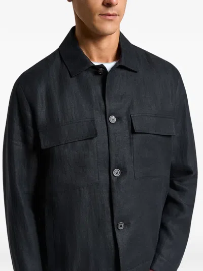 Peserico Pocket Button Jacket In Multi