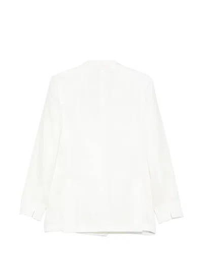 Lardini Double-breasted Blazer In Neutral