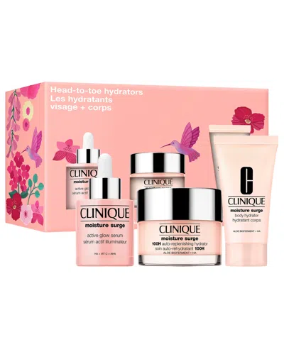 Clinique 3-pc. Head-to-toe Hydrator Skincare Gift Set In Transparent