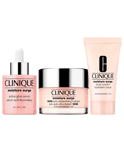 Clinique 3-pc. Head-to-toe Hydrator Skincare Gift Set In Transparent