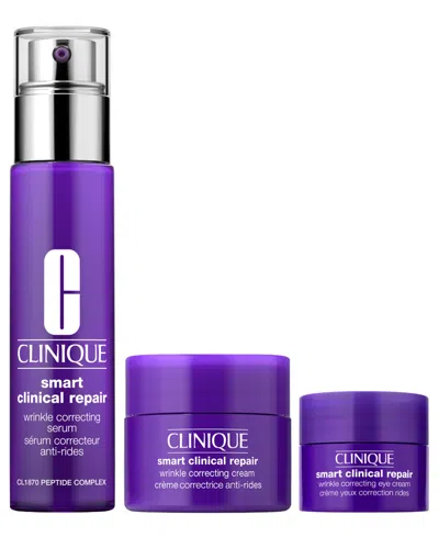 Clinique 3-pc. Anti-aging Routine Skincare Set In Transparent