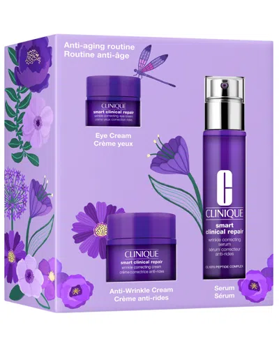 Clinique 3-pc. Anti-aging Routine Skincare Set In Transparent