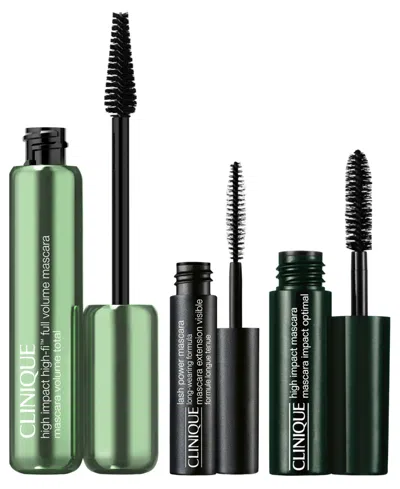 Clinique 3-pc. Lash Lineup Mascara Gift Set In Transparent