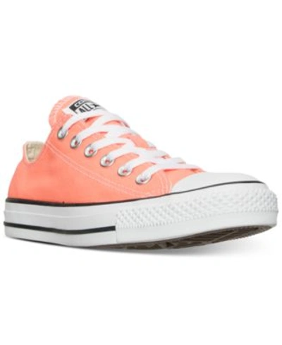 Converse Women's Chuck Taylor Ox Casual Sneakers From Finish Line In Brown