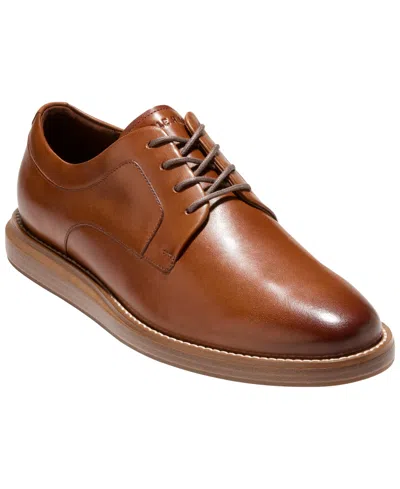Cole Haan Grand Neoclassic Plain Toe Derby In Brown