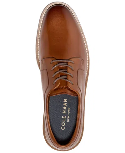 Cole Haan Grand Neoclassic Plain Toe Derby In Brown