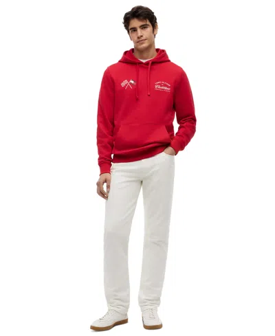 Tommy Hilfiger Tommy X Cadillac F1 Team Speed Hoodie In Red