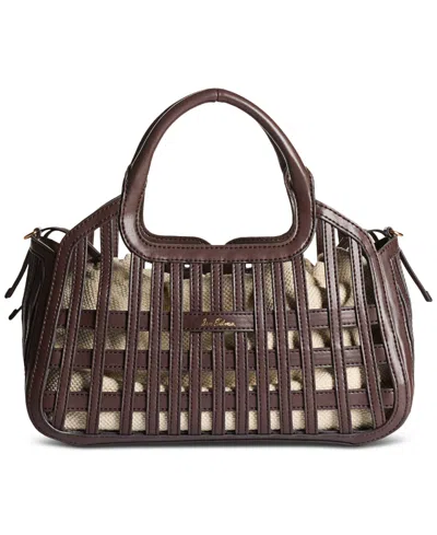 Sam Edelman Marlowe Medium Basket Bag In Brown