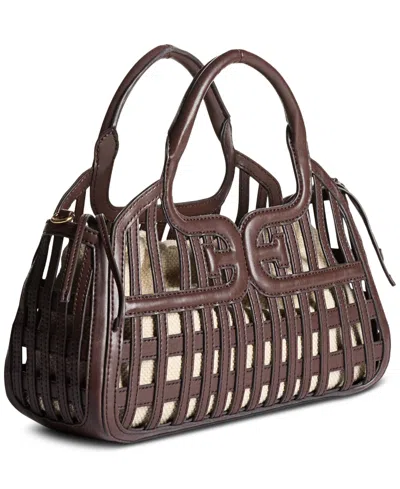 Sam Edelman Marlowe Medium Basket Bag In Brown