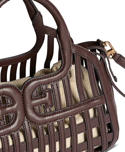 Sam Edelman Marlowe Medium Basket Bag In Brown