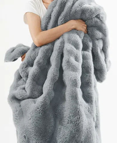 Frye Bubble Comforter Set In Gray
