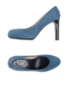 Tod's Pump In Slate Blue
