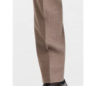 Ted Baker Ted By  Men's Modern-fit Suit Separate Pants In Brown