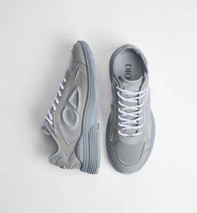 Dior Sneaker B30 Countdown Tech In Gray