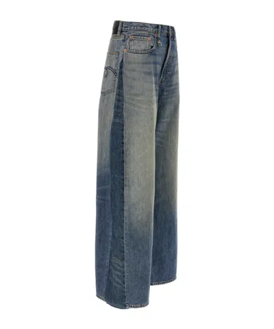 R13 Insert Darcy Jeans In Blue