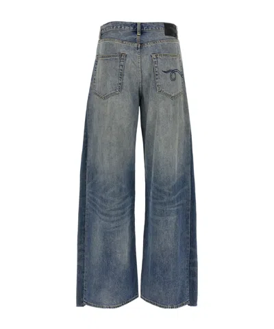 R13 Insert Darcy Jeans In Blue