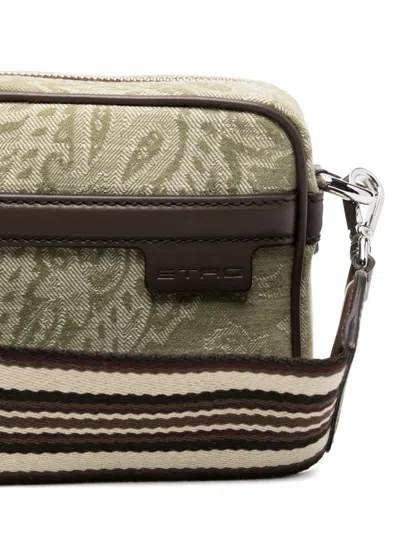 Etro Printed Messenger Bag In Multi