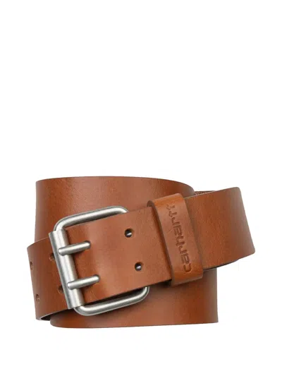 Carhartt Double Script Belt In Green