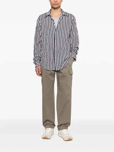 Dsquared2 Striped-pattern Shirt In Multi