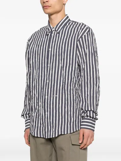 Dsquared2 Striped-pattern Shirt In Multi