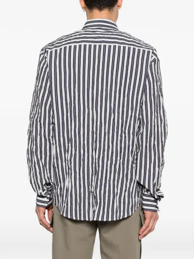 Dsquared2 Striped-pattern Shirt In Multi