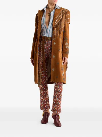 Etro Striped Shirt In Multi