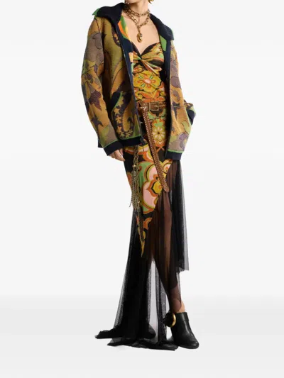 Etro Paisley-pattern Cardigan In Multi