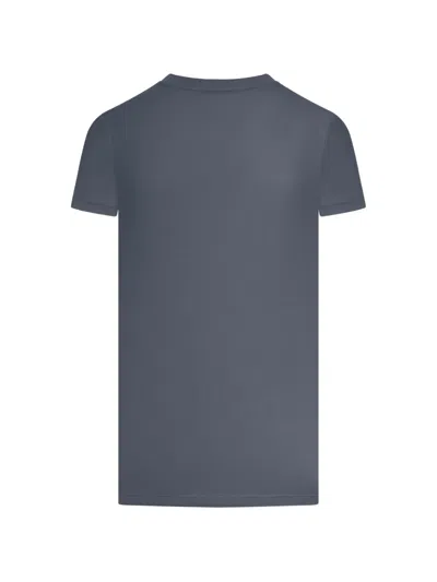 Max Mara Cotton T-shirt In Blue