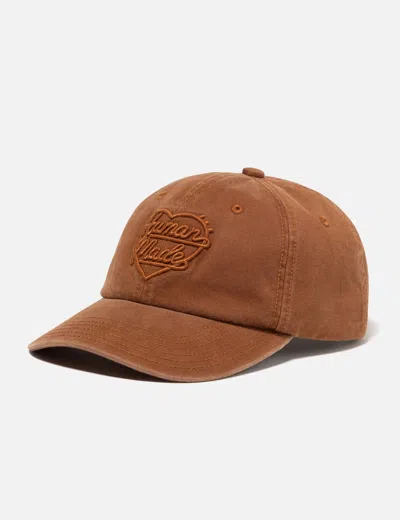 Human Made 6 Panel Twill Cap In Purple