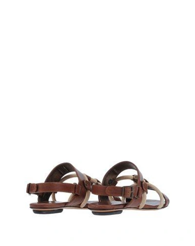 Shop Barbara Bui Sandals In Cocoa