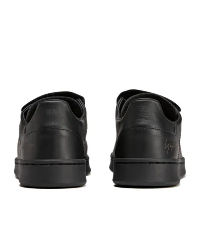 Y-3 Stan Smith Hook-and-loop Sneakers In Black