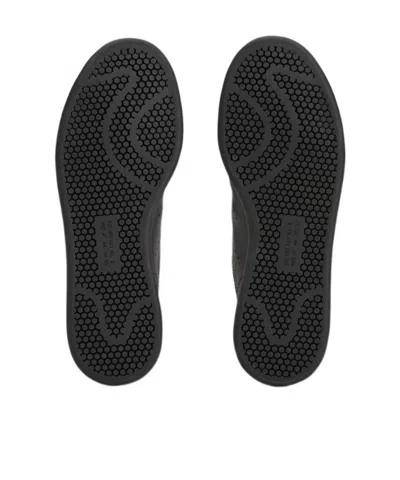 Y-3 Stan Smith Hook-and-loop Sneakers In Black