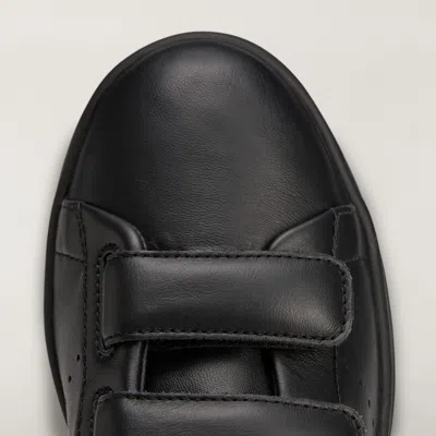 Y-3 Stan Smith Hook-and-loop Sneakers In Black