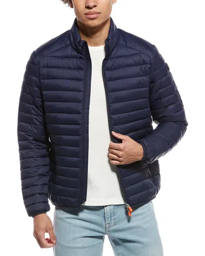 Save The Duck Alessandro Puffer Jacket In Blue