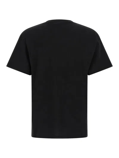 Alexander Mcqueen Crew Neck Graphic Print Short Sleeve T Shirt In Black