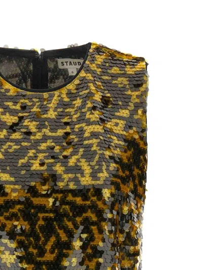 Staud Seraphina Sequin-embellishment Sleeveless Top In Multi