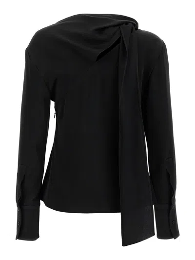 Givenchy Viscose Blouse In Black