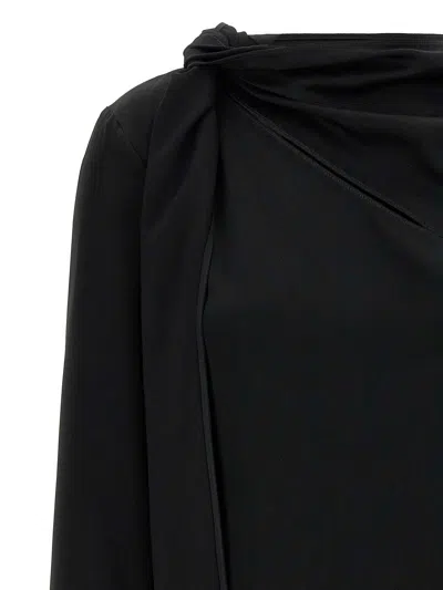 Givenchy Viscose Blouse In Black