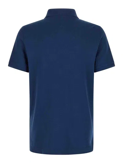 Canada Goose Beckley Polo Shirt Short Sleeve Collar In Blue